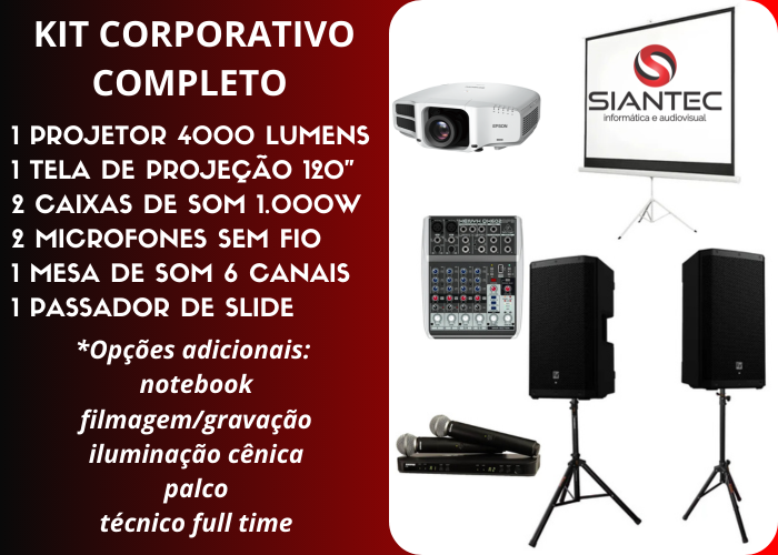 Kit-corporativo-completo Kit-corporativo-completo KITS DE SOM E PROJEÇÃO