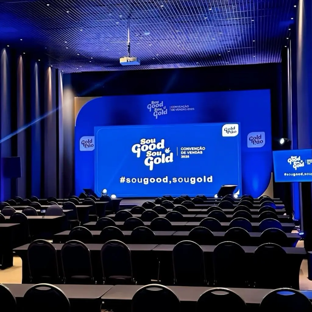 Locação de painel de LED em Ribeirão Preto para eventos corporativos